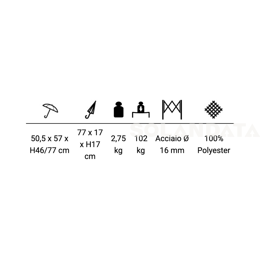 Sedia Pieghevole Action Equiframe - immagine 3
