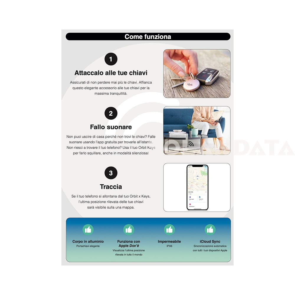 Orbit Keys Porta Chiavi (Android) - immagine 4