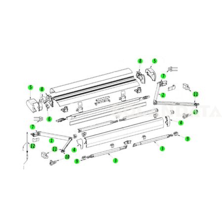 Ricambi Thule Omnistor 6300